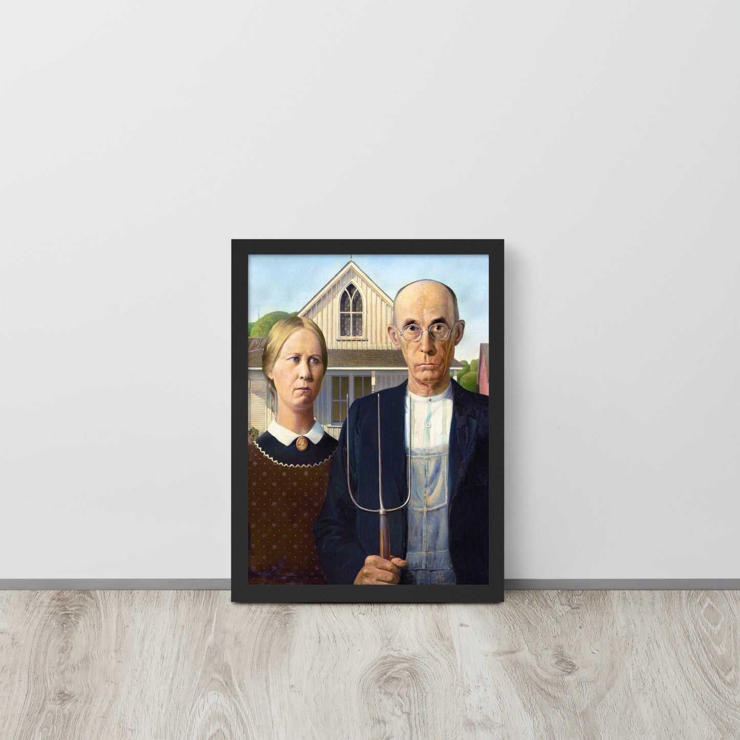 American Gothic by Grant Wood