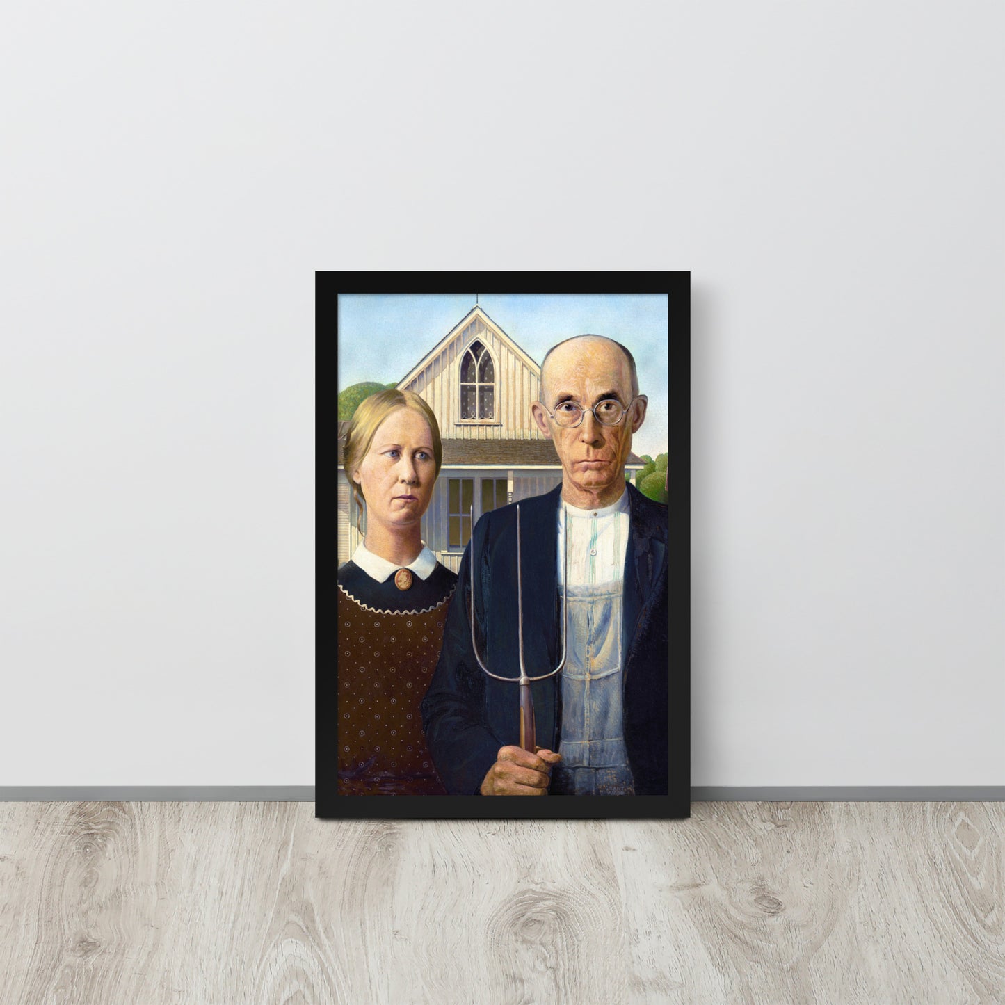 American Gothic by Grant Wood