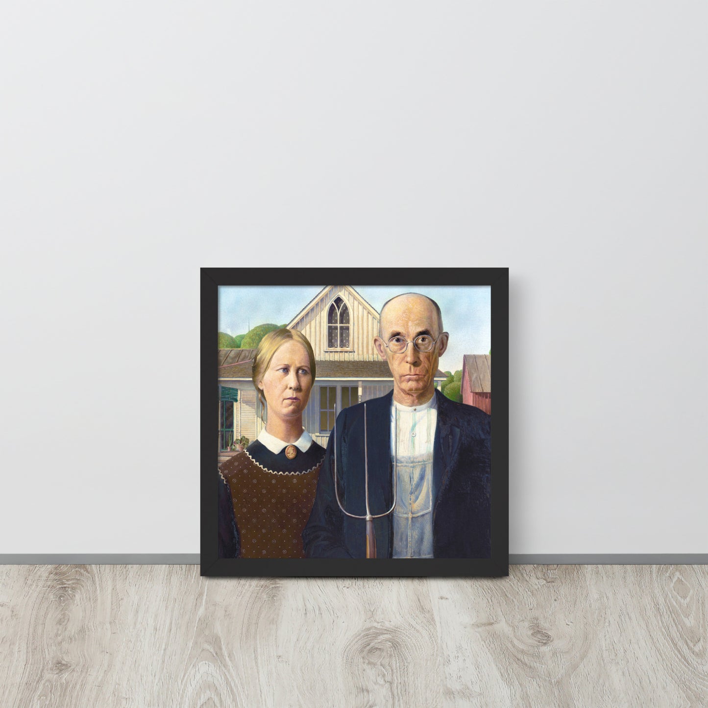 American Gothic by Grant Wood