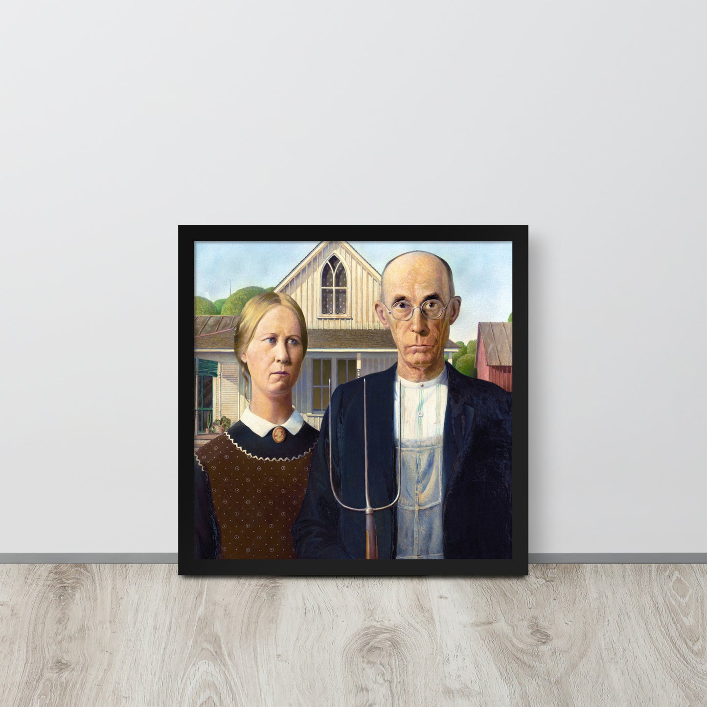 American Gothic by Grant Wood