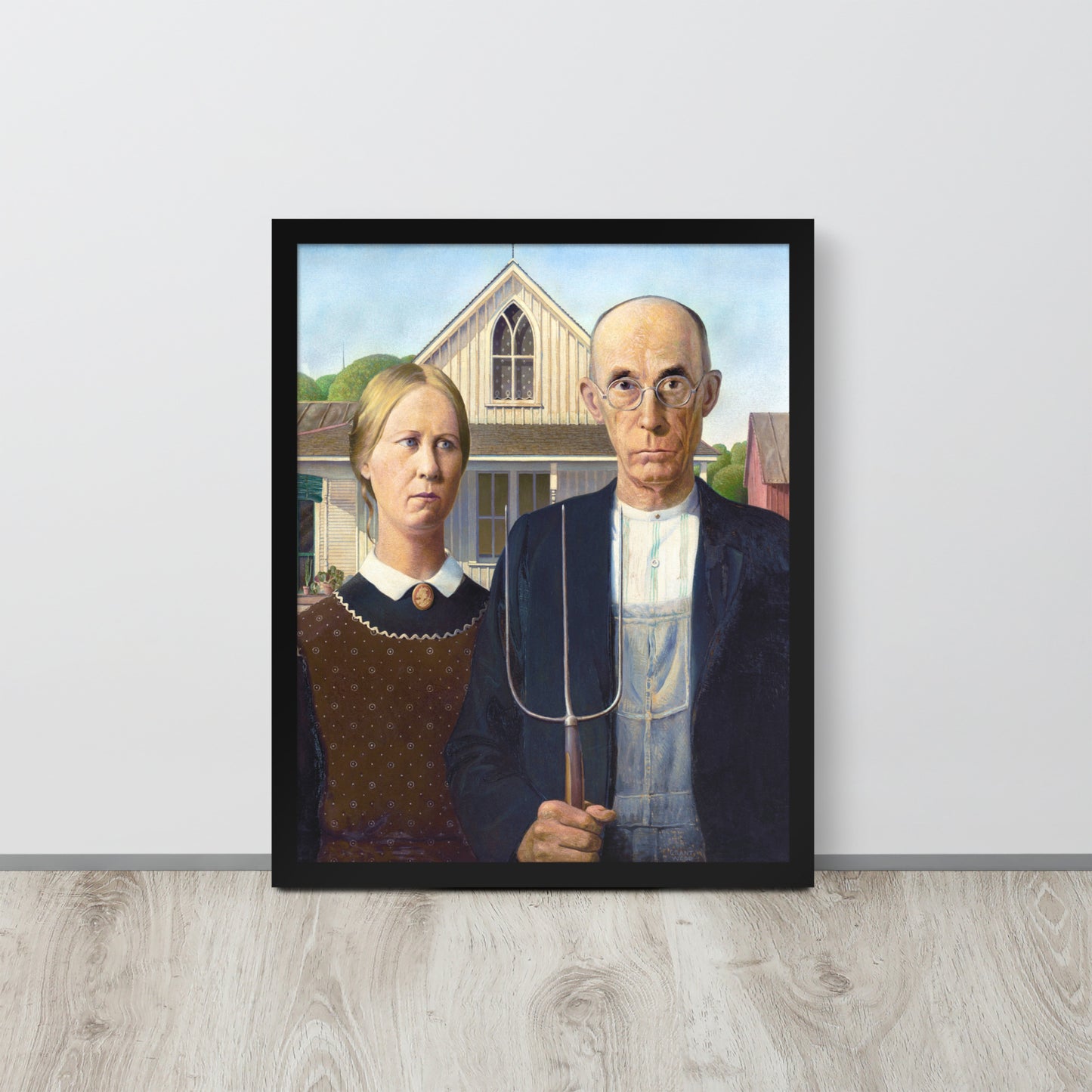 American Gothic by Grant Wood