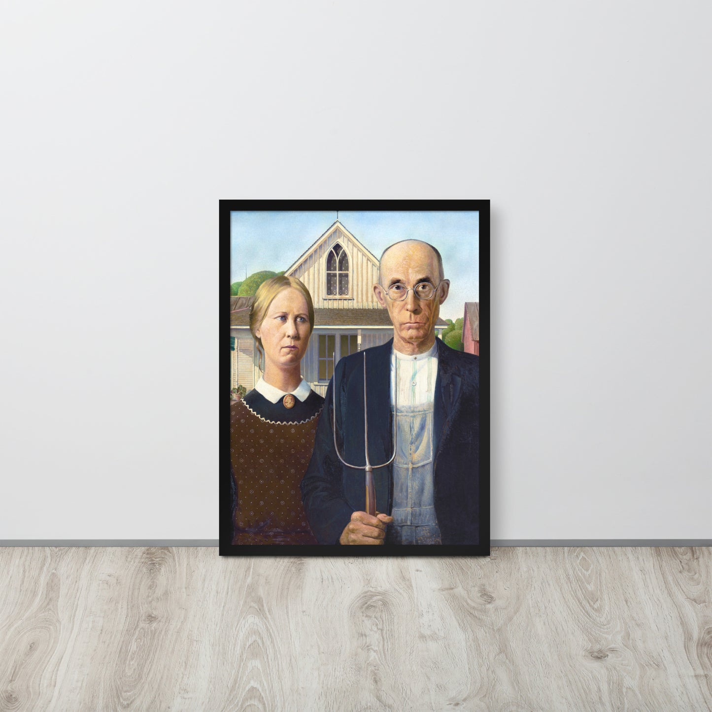 American Gothic by Grant Wood