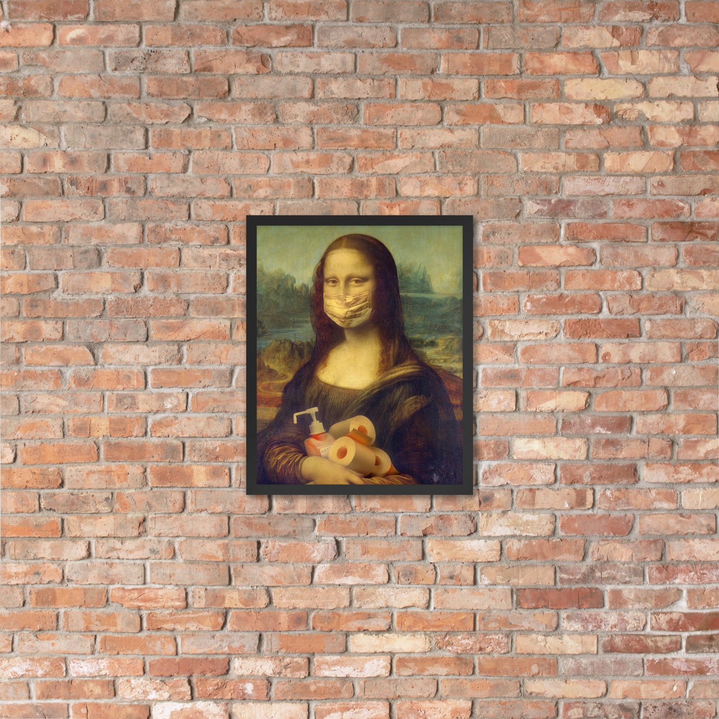 Mona Lisa Covid Safety