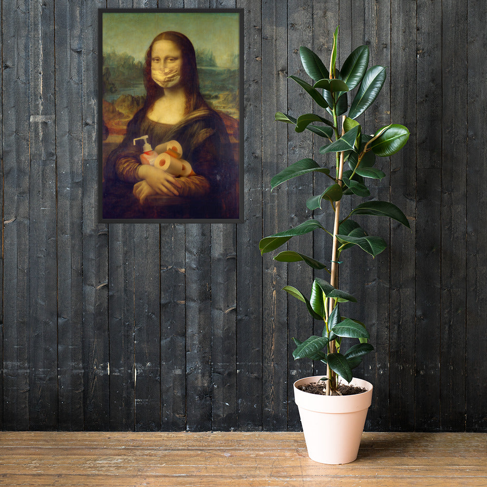 Mona Lisa Covid Safety