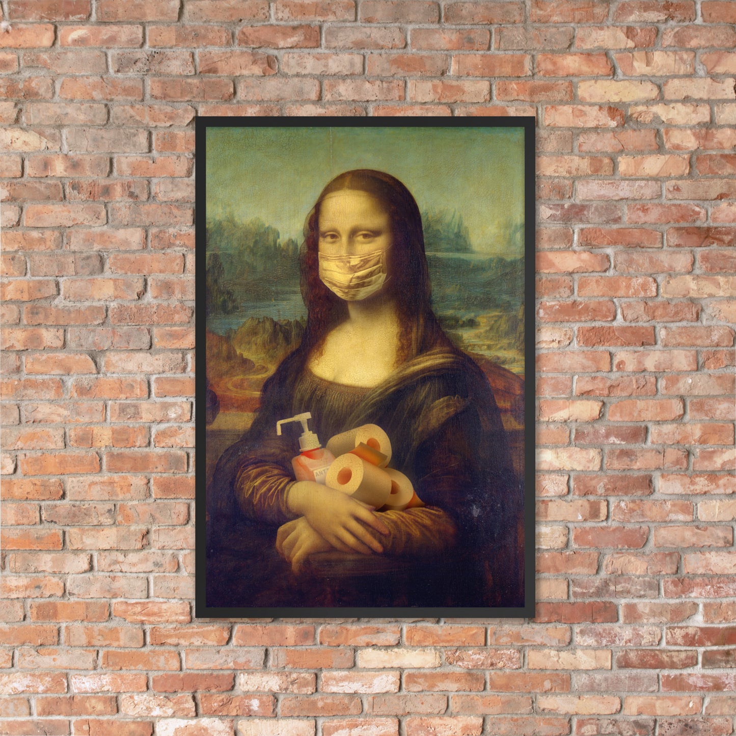 Mona Lisa Covid Safety